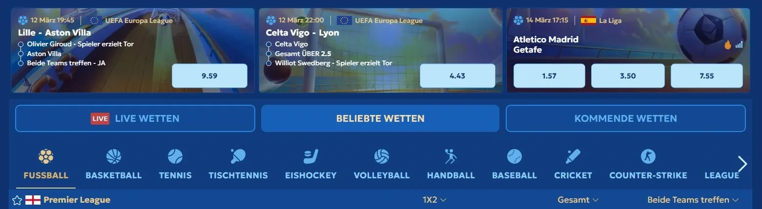 Sportwetten