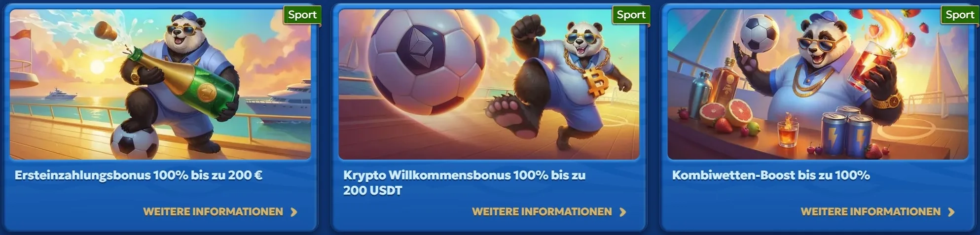 Sport-Willkommensbonus